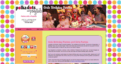 Desktop Screenshot of polkadotsandponytails.com